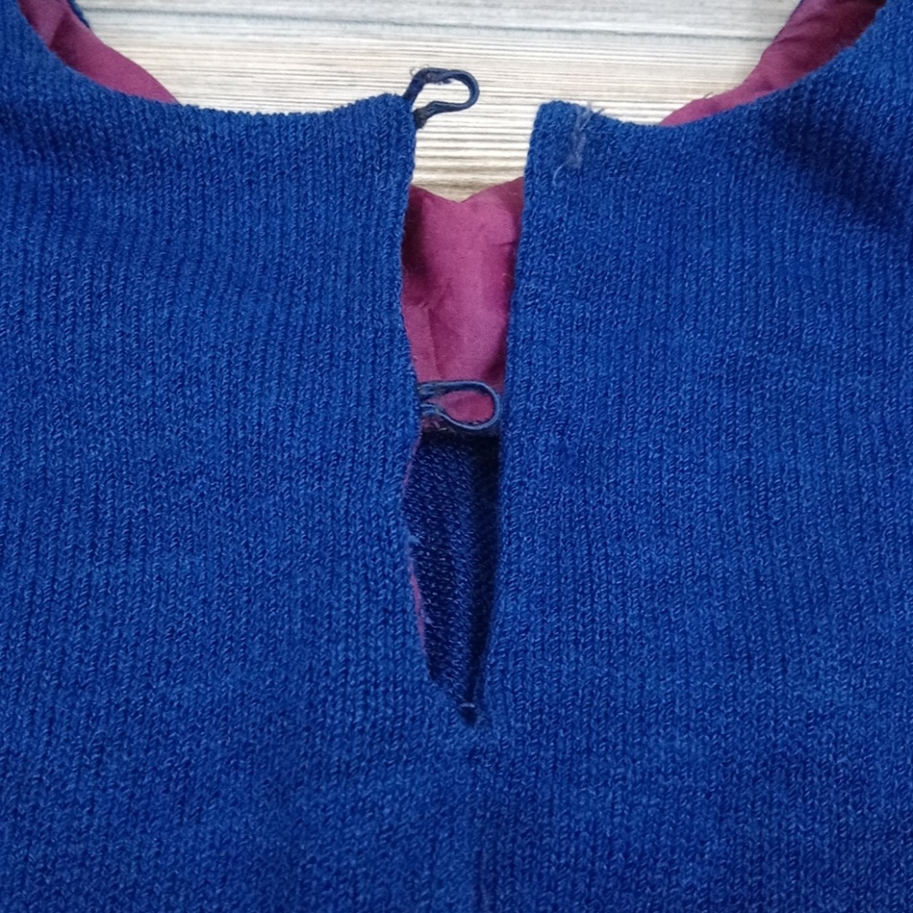 Anthony Sicari Rose Patch Sweater Top - image 8